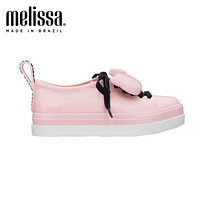 梅丽莎春夏HELLOKITTY合作款亲子款厚底甜美大童板鞋女 粉色/白色/黑色 内长21cm