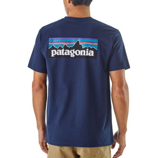 Patagonia巴塔哥尼亚T恤男短袖户外透气休闲圆领舒适39178 CNY L