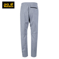 Jack Wolfskin/狼爪官方男装新款户外加绒保暖运动休闲旅行舒适登山耐磨长裤5518472 5518472-6110/深烟灰 XL