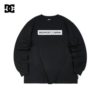 DCSHOES SAGARA LS M 19冬新款男士休闲长袖T恤 5425J926 黑夹色-BLK XL