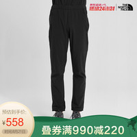 TheNorthFace北面休闲裤男户外舒适防泼水上新|4NCV JK3/黑色 L