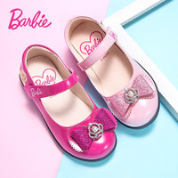 芭比童鞋女童小皮鞋2020新款春秋儿童鞋子女小女孩公主鞋软底单鞋