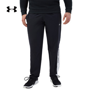 安德玛官方UA Warm Up男子梭织运动长裤Under Armour1358114 黑色001 L