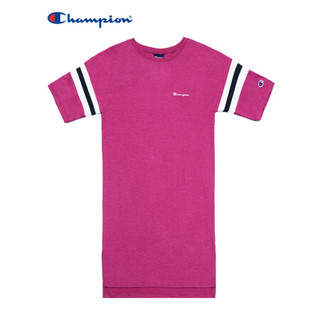 Champion冠军WOMENS ACTIVE STALE开叉短袖连衣裙女 紫红色 M