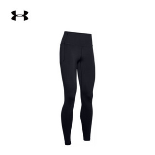 安德玛官方UA Meridian女子运动紧身裤Under Armour1355916 黑色001 XS