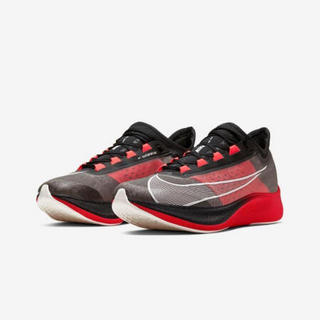 NIKE 耐克 Zoom Fly 3 男子跑鞋 CT1514-001 黑色/红色 43