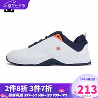 DC SHOES dc春夏新款男子撞色拼接情侣休闲跑步运动鞋 ADYS100539 白夹蓝色-WNY 38