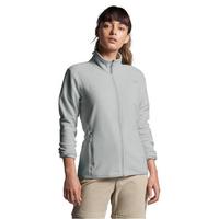 The North Face北面女士运动服拉链立领拼色时尚休闲服NF0A48KJ TIN GREY / KELPIE GREEN L