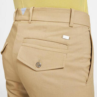 Nike耐克男士纯色休闲裤直筒裤百搭时尚长裤BV0276 黄色 XL