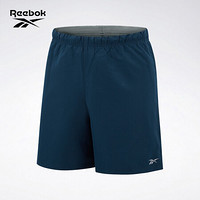 Reebok锐步 运动健身7 INCH SHORT男子短裤五分裤 FQ0361_深蓝色 A/L