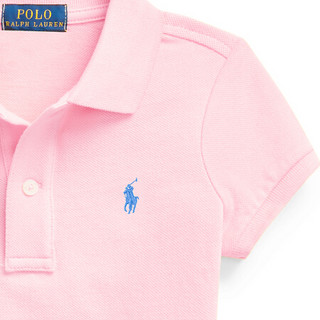 Ralph Lauren/拉夫劳伦女童 2020年春季网布Polo衫33489 650-粉红色 5