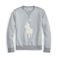 Ralph Lauren/拉夫劳伦男装 经典款Big Pony 运动衫11367 020-灰色 XL