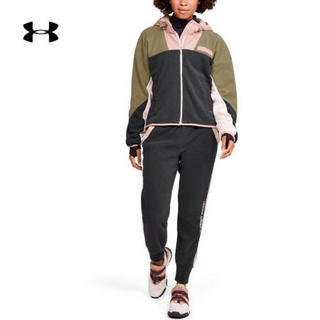 安德玛官方UA Trek Polar女子运动拉链夹克Under Armour1356134 灰色010 M