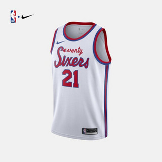 NBA-Nike 76人队 恩比德 男子运动球衣 AV4509-103 图片色 2XL