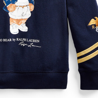 Ralph Lauren/拉夫劳伦女童 2020年春季西装外套小熊毛圈套头衫33468 410-海军蓝 6