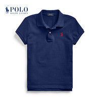 Ralph Lauren/拉夫劳伦女童 2020年春季网布Polo衫33528 400-蓝色 M