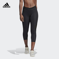 阿迪达斯官方 adidas ASK SPR TIG 34 女子训练紧身裤CF6556 黑色 A/S(160/68A)