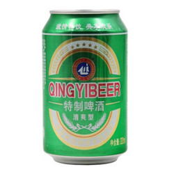 新货青岛青邑特制啤酒320ml*24罐