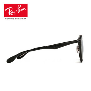 RayBan雷朋太阳眼镜男女款时尚酷炫彩膜反光墨镜0RB4277F可定制 601/5A 【定制单拍不发，镜片需另拍】尺寸53