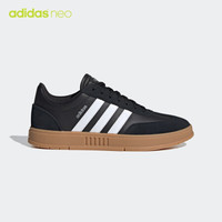 阿迪达斯官网 adidas neo GRADAS 男鞋休闲运动鞋FX9305 一号黑/白 39(240mm)
