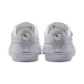 PUMA彪马女鞋运动鞋休闲鞋板鞋小白鞋低帮系带Basket366727 Puma White-Metallic Gold 10