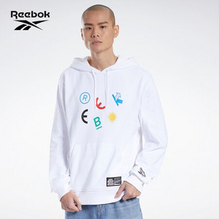 Reebok锐步 运动经典CL X BEP LT HD男女连帽卫衣 GM8331_白色 A/L