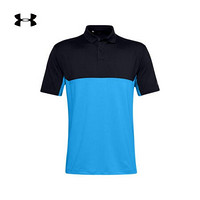 安德玛官方UA Performance男子运动Polo衫Under Armour1355492 黑色001 M