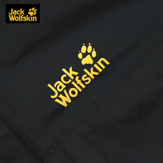 Jack Wolfskin/狼爪官方冲锋衣男秋冬新品户外运动防水防风冲锋衣外套夹克上衣5118012 5118012-6000/黑色 XL 185/104A