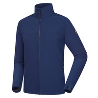 诺诗兰秋冬户外男士软壳夹克 防风保暖舒适风雪外套 GF055593 Ⅱ藏蓝色 XXXL