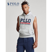 Ralph Lauren/拉夫劳伦男装 2020年春季双面布连帽马甲12141 020-灰色 XL