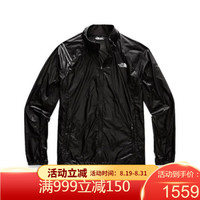 The North Face北面男款外套立领拉链休闲运动服NF0A3UXJ TNF BLACK XS