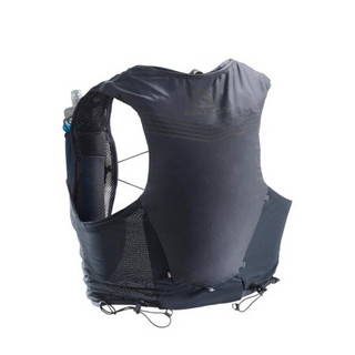 萨洛蒙（Salomon）舒适透气饮水系统越野背包含水袋 强制装备 ADV SKIN 5 SET 乌木色 C13073 XS