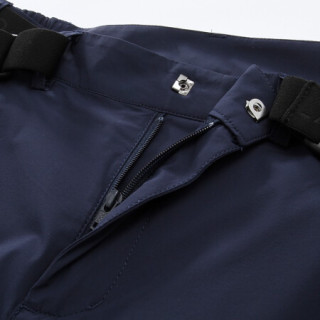 春夏户外男式速干裤 upf50 防晒弹力快干九分裤 gq085151 玄青色 s