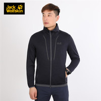 Jack Wolfskin/狼爪官方男士春季款户外运动舒适休闲透气立领开衫夹克外套5718091 5718091-1010/宝石蓝 M 175/96A