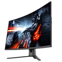 HKC 惠科 SG32C 31.5英寸 VA 曲面 FreeSync 显示器（1920×1080、165Hz、90%DCI-P3）