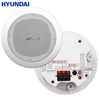 现代 HYUNDAI F-710 无线蓝牙吸顶音响 吊顶天花板公共广播喇叭音箱 主机