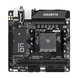 GIGABYTE 技嘉 A520I AC MINI-ITX主板（AMD AM4、A520）