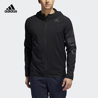 阿迪达斯官方 adidas LOGO HOODIE 男子训练梭织带帽夹克EA2807 如图 S