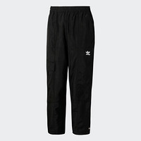 阿迪达斯官网 adidas 三叶草 TRACKPANTS 女装运动裤FL4058 黑色 2XL