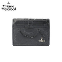 VIVIENNE WESTWOOD(薇薇安威斯特伍德) 奢侈品包包西太后男女士钱包卡包 黑色