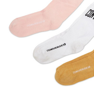 CONVERSE 匡威 男女 配件系列 SEASONAL 3 PACK CORE CREW 袜子 10020389-A01 M码