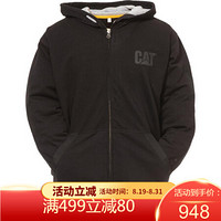 CAT卡特外套男户外连帽夹克29205M Black XL