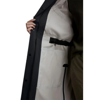 CANADA GOOSE加拿大鹅女装 完全接缝密封的结构 暴露的防水拉链 黑色 中号