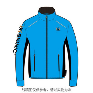 X-BIONIC 仿生海狸男士全拉链开衫运动外套夹克 XJM-20403 XBIONIC 蓝色 XL