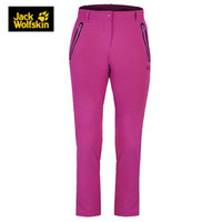Jack Wolfskin/狼爪官方秋季女款户外防风透气舒适冲锋裤5012761 5012761-2047/玫瑰粉 36 165/72A