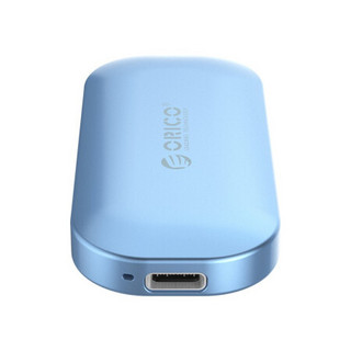 奥睿科（ORICO）移动固态硬盘USB3.1 Gen-2通用250/500/1t外接硬盘 魅惑蓝 500G