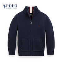 Ralph Lauren/拉夫劳伦男童 2020年秋季全拉链毛衫33950 410-海军蓝 6