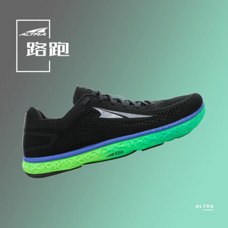 ALTRA2020新款ESCALANTE RACER缓冲公路跑步鞋透气轻便运动马拉松跑鞋运动鞋 男款黑色/绿色 40