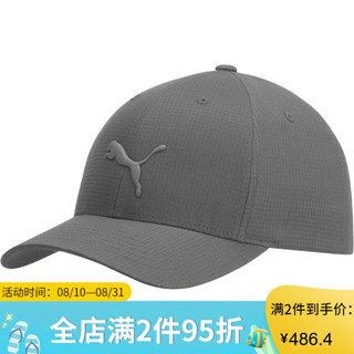 PUMA彪马男帽女帽圆顶棒球帽遮阳帽休闲帽927593 Black L/XL