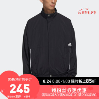 阿迪达斯官网 adidas M MH CB JKT 男装运动型格夹克外套FM5455 如图 2XL